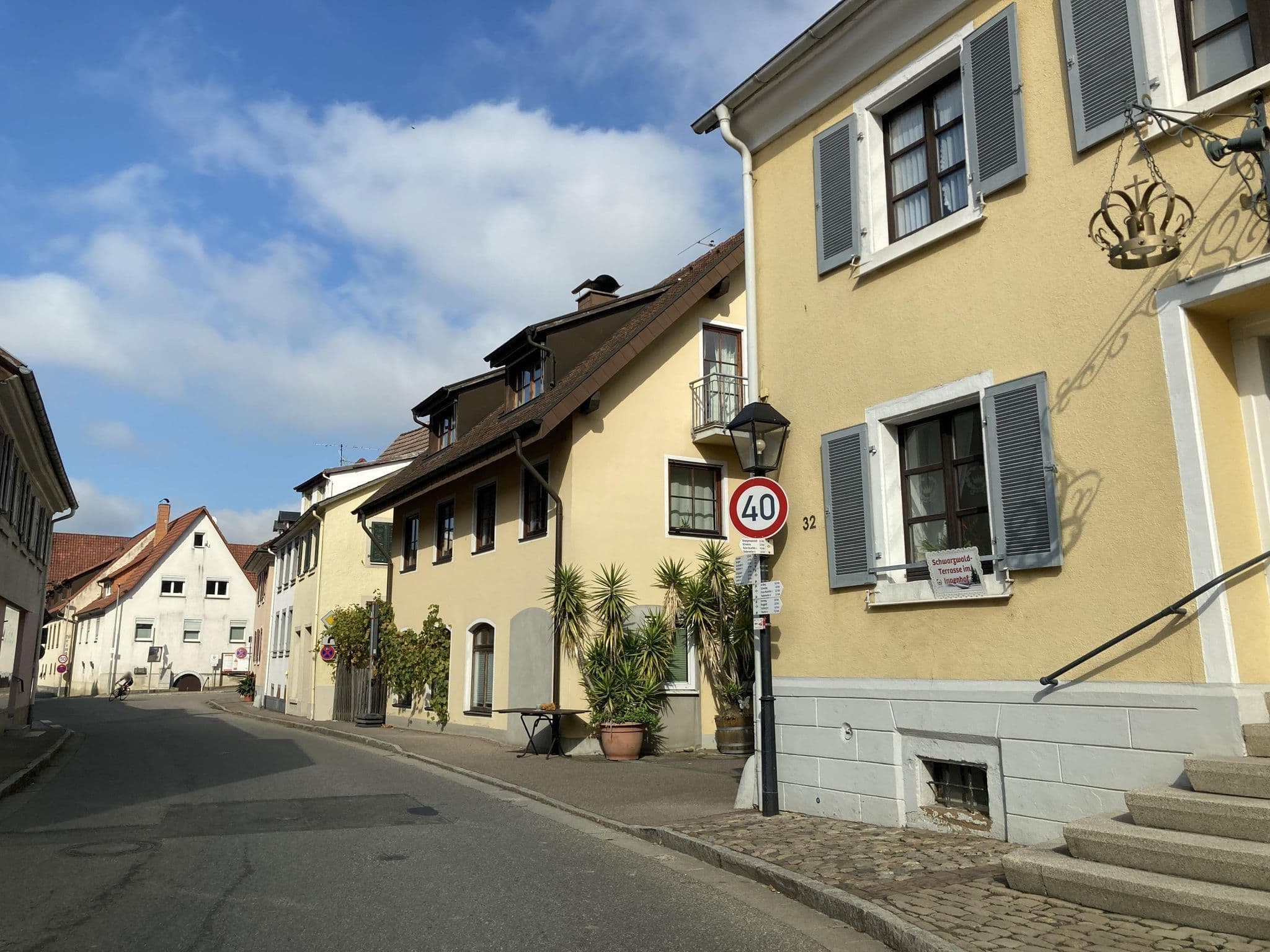 Street view near Gasthaus Zur Krone, Badenweiler — © tasmaniadevil (CC BY-SA · Mapillary)