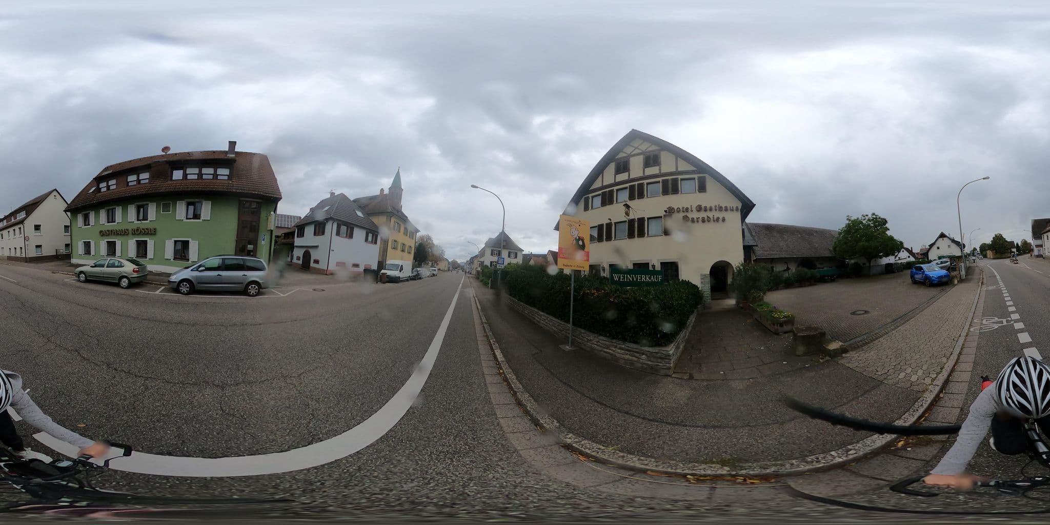 Street view near Hotel-Restaurant-Weingut PARADIES Inh. Ehrentrud Schüler, Ebringen — © RadNETZ (CC BY-SA · Mapillary)