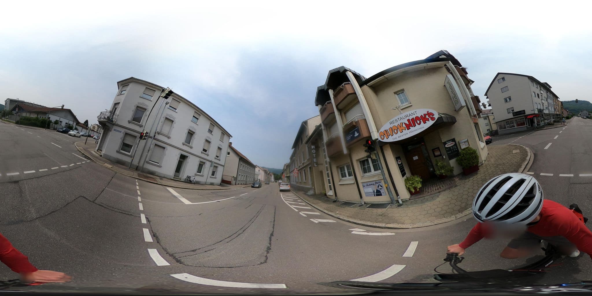 Street view near Hotel Zum Scheffelhof, Bad Säckingen — © RadNETZ (CC BY-SA · Mapillary)