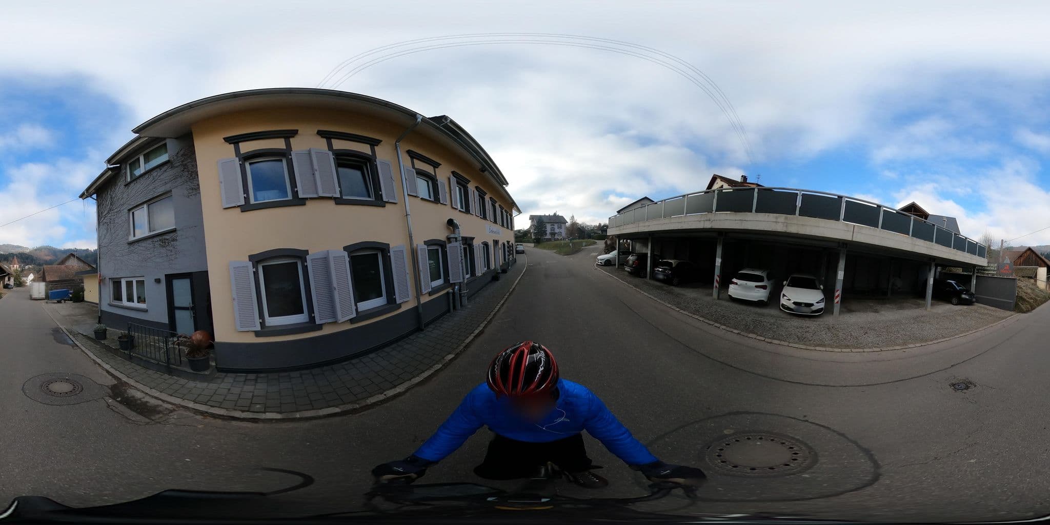 Street view near Erdmannshöhle Fremdenzimmer, Hasel — © RadNETZ (CC BY-SA · Mapillary)