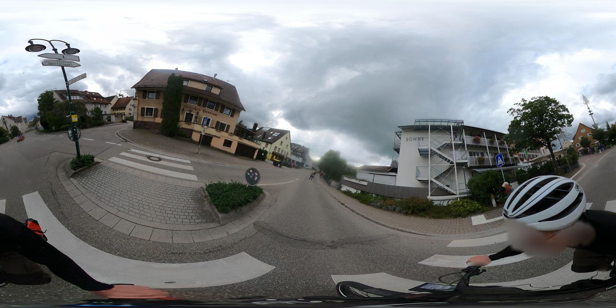 Street view near Andreas Rombach Gasthaus Sonne, Kirchzarten — © RadNETZ (CC BY-SA · Mapillary)