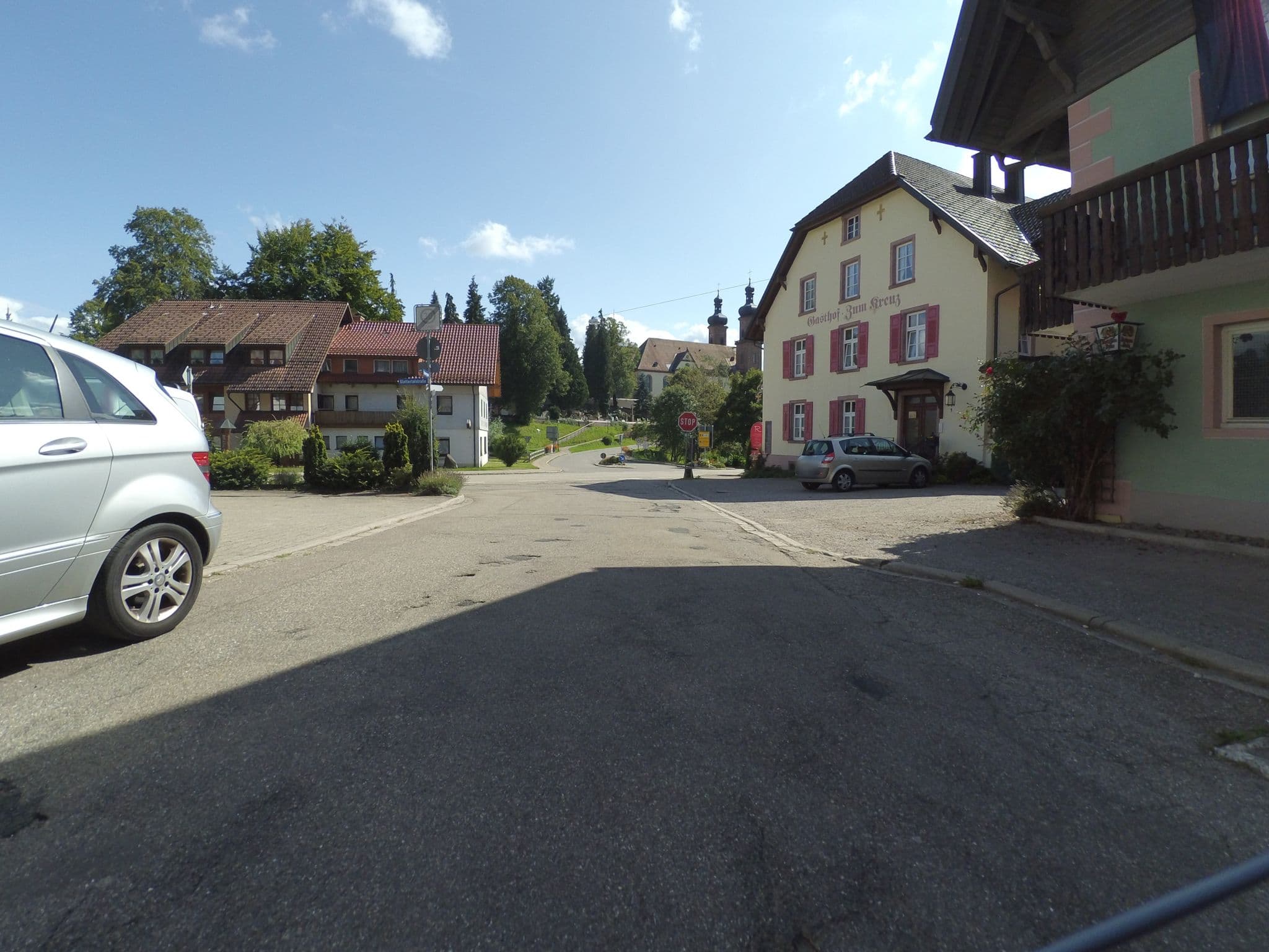 Street view near Rombach´s Kreuz, Sankt Peter — © peewee32 (CC BY-SA · Mapillary)