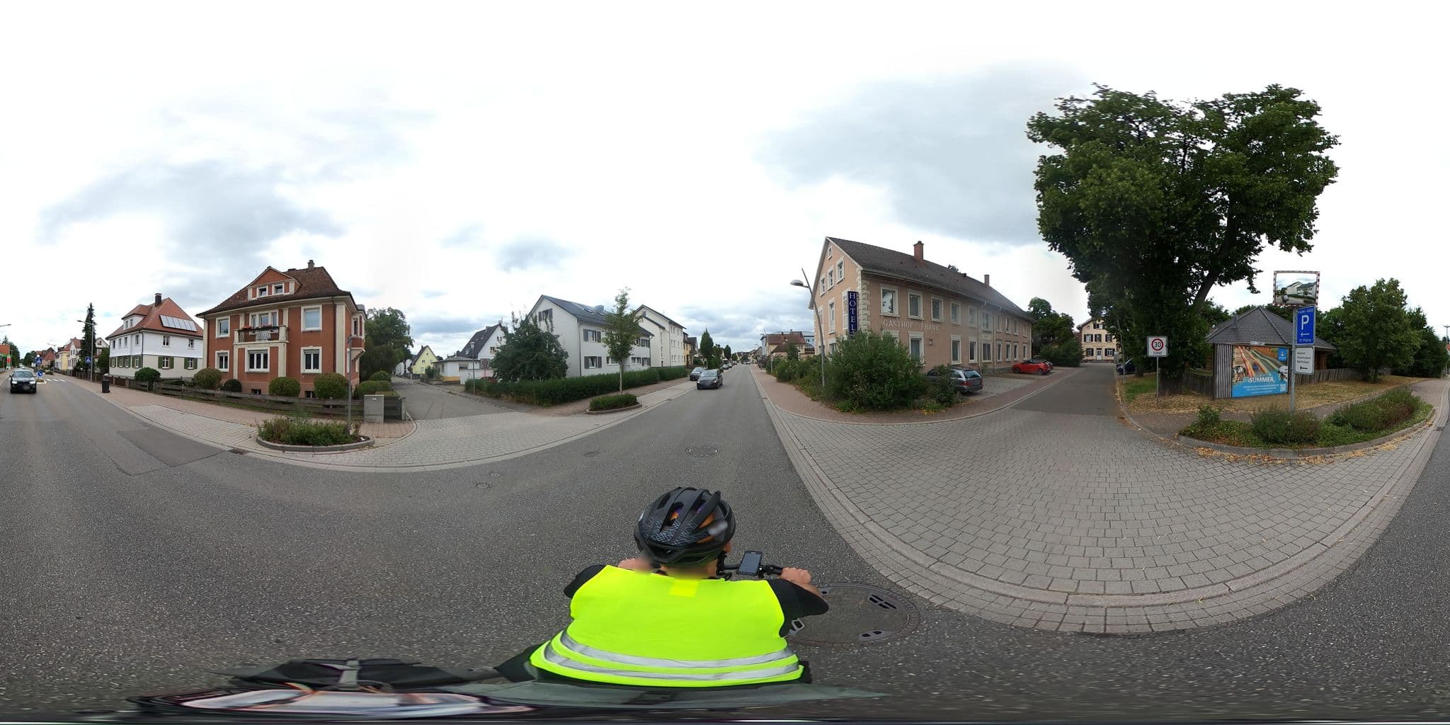 Street view near Landgasthof Frank, Hüfingen — © RadNETZ (CC BY-SA · Mapillary)