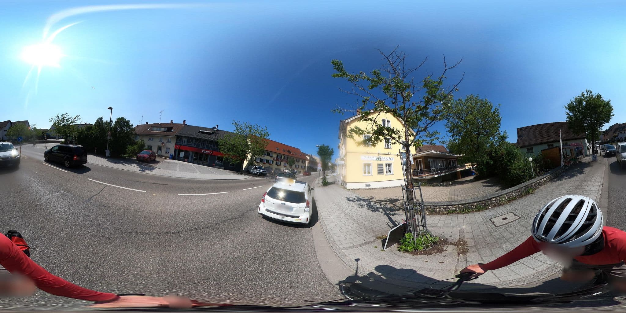 Street view near Restaurant zum Löwen Jestetten, Jestetten — © RadNETZ (CC BY-SA · Mapillary)