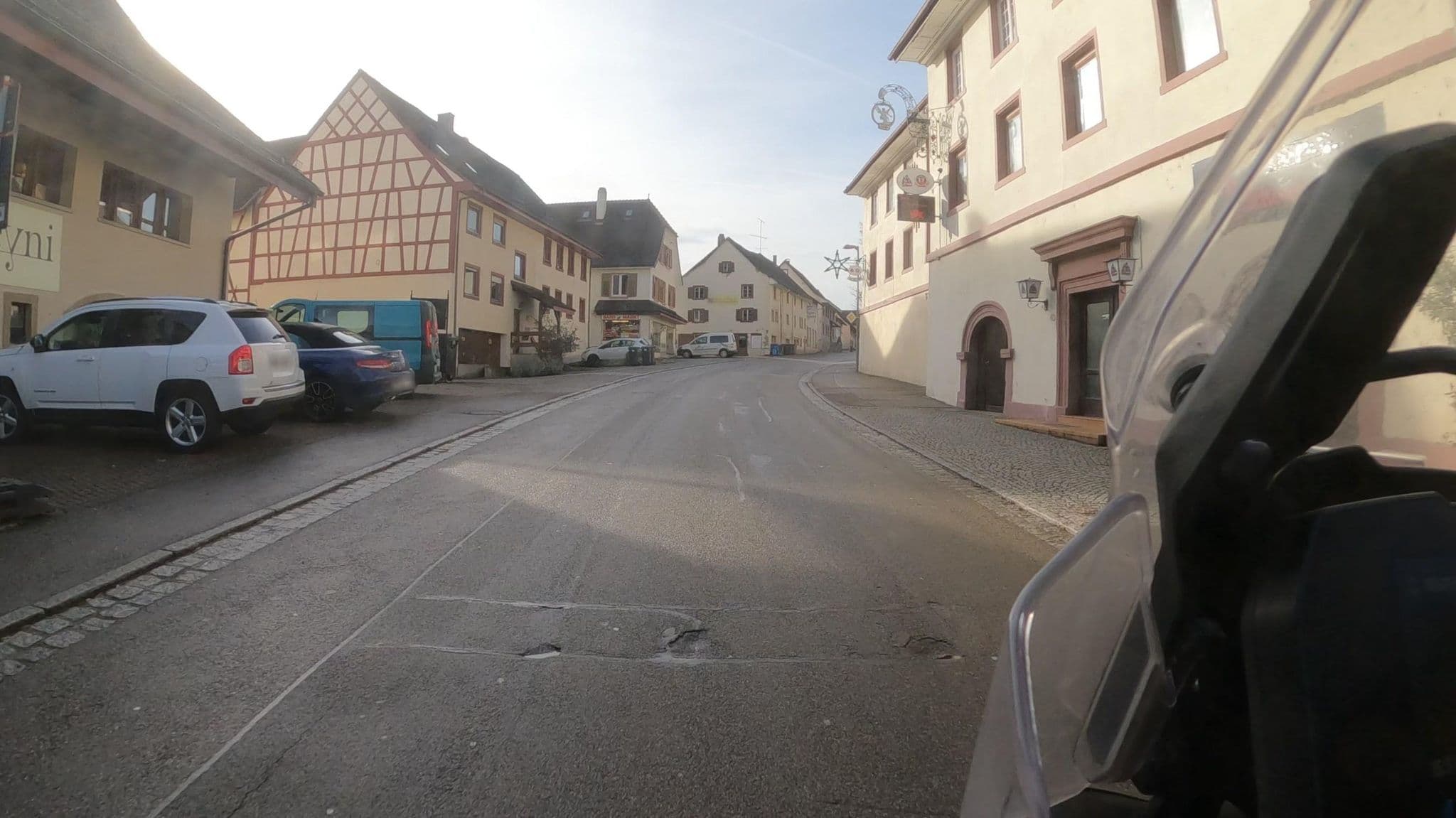 Street view near Angels Pub & Inn, Lottstetten — © crami (CC BY-SA · Mapillary)