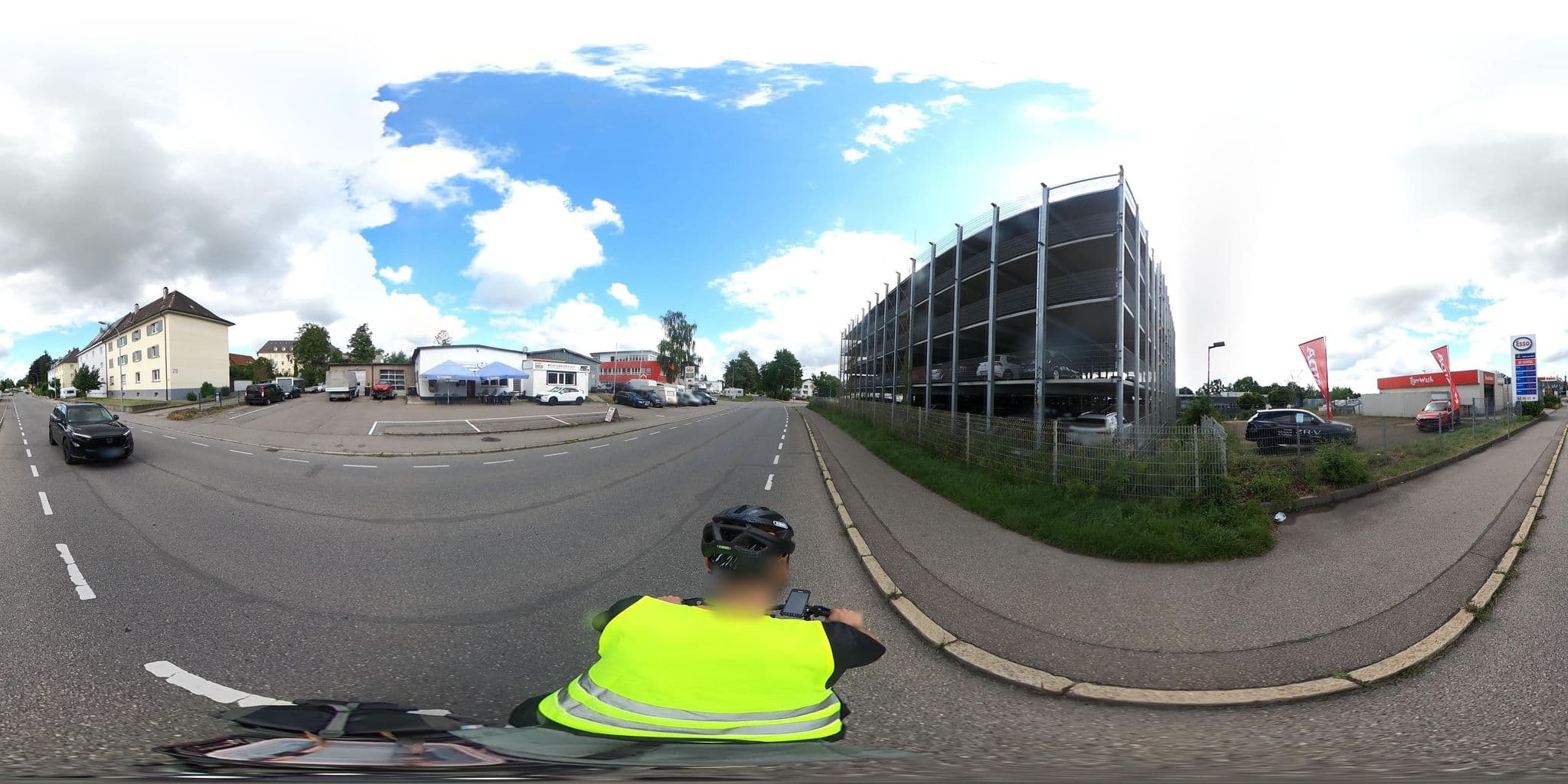Street view near Donau Lodge - Boarding House, Donaueschingen — © RadNETZ (CC BY-SA · Mapillary)