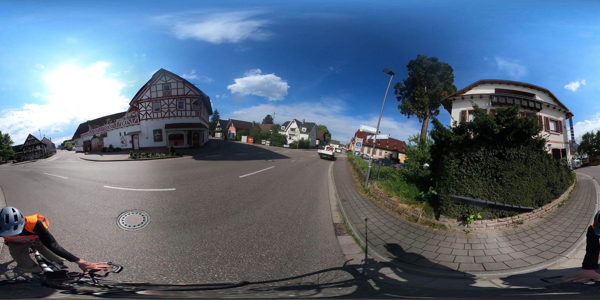 Street view near Hotel Schwanen Inh. Markus Wurth, Altenheim — © RadNETZ (CC BY-SA · Mapillary)