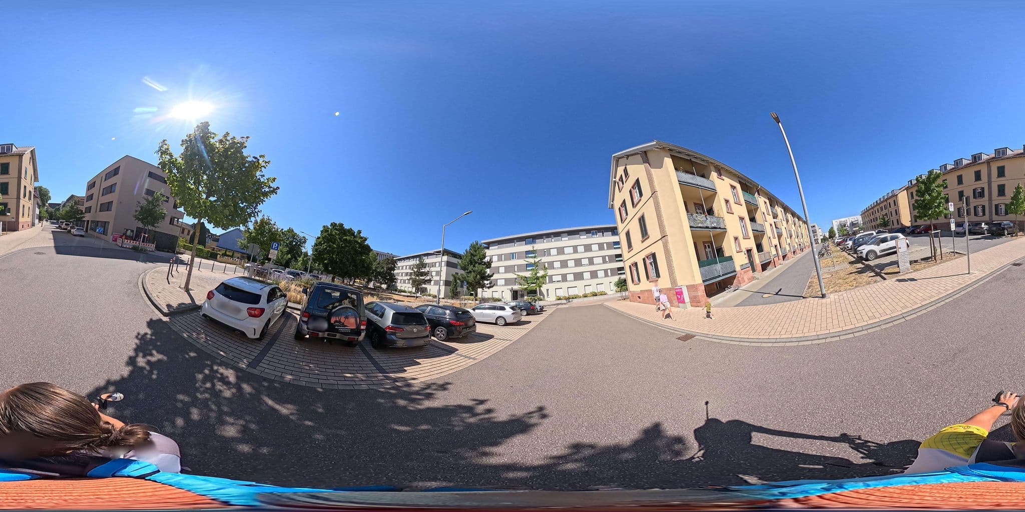Street view near Boardinghouse alte Spinnerei, Offenburg — © karthoo (CC BY-SA · Mapillary)