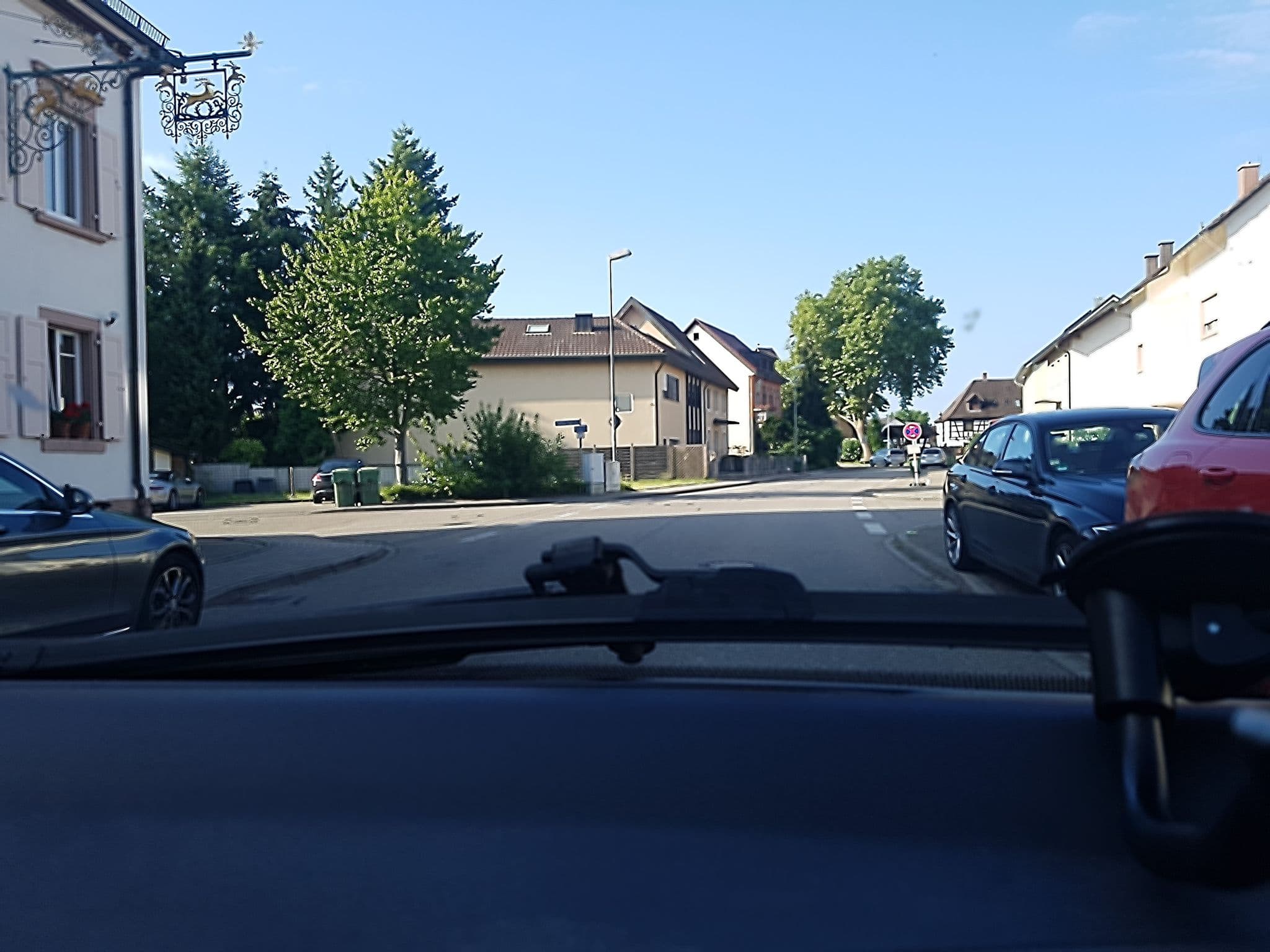 Street view near Hotel Hirsch Kehl, Kork — © corkviewer (CC BY-SA · Mapillary)