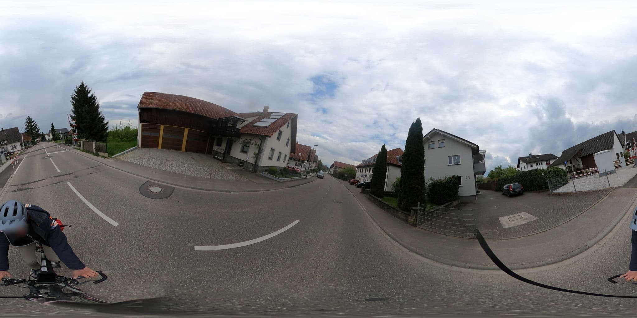 Street view near Zum Hirsch, Haslach — © RadNETZ (CC BY-SA · Mapillary)