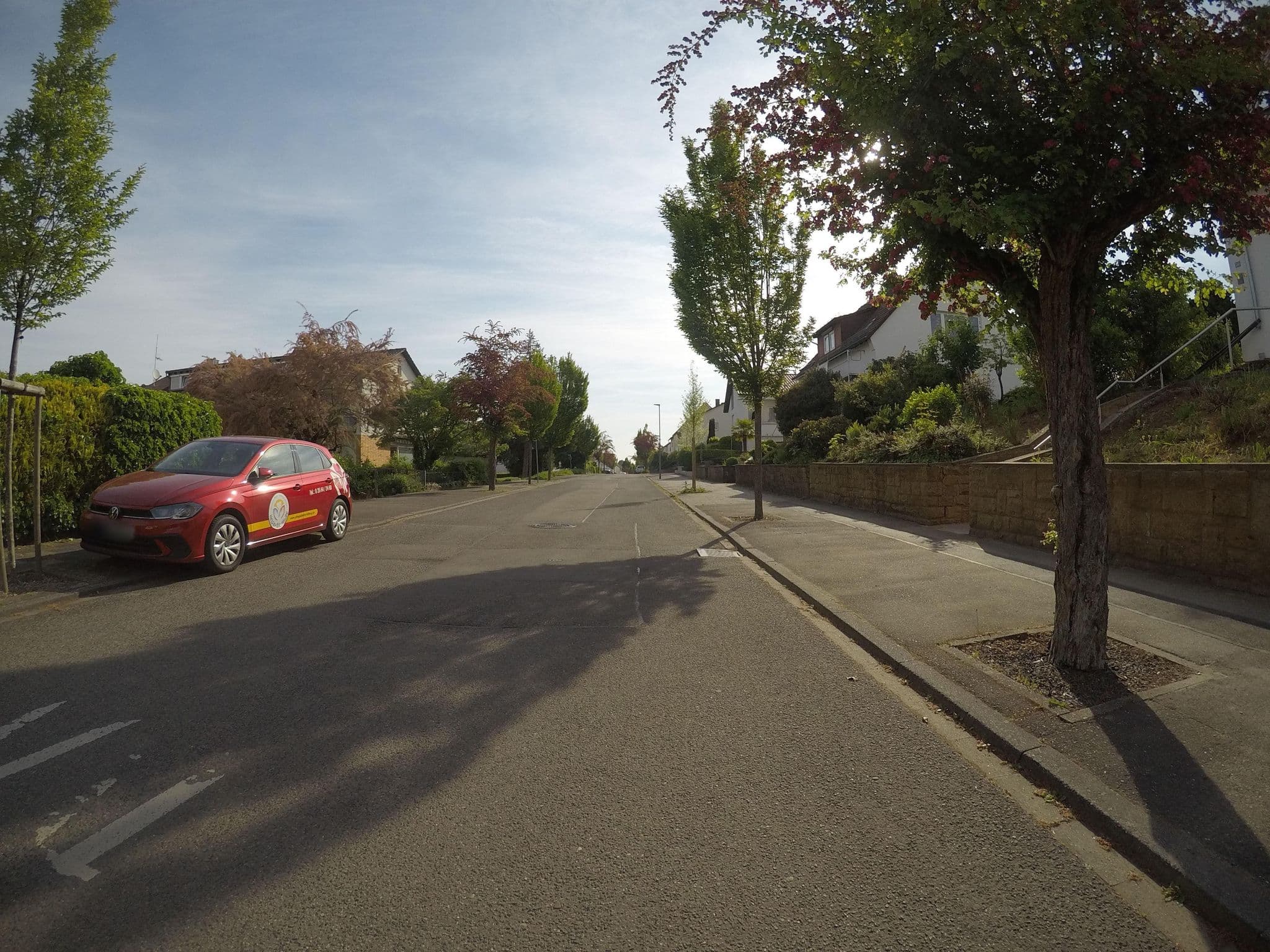 Street view near Haus Hartmann, Bad Bergzabern — © mfa (CC BY-SA · Mapillary)