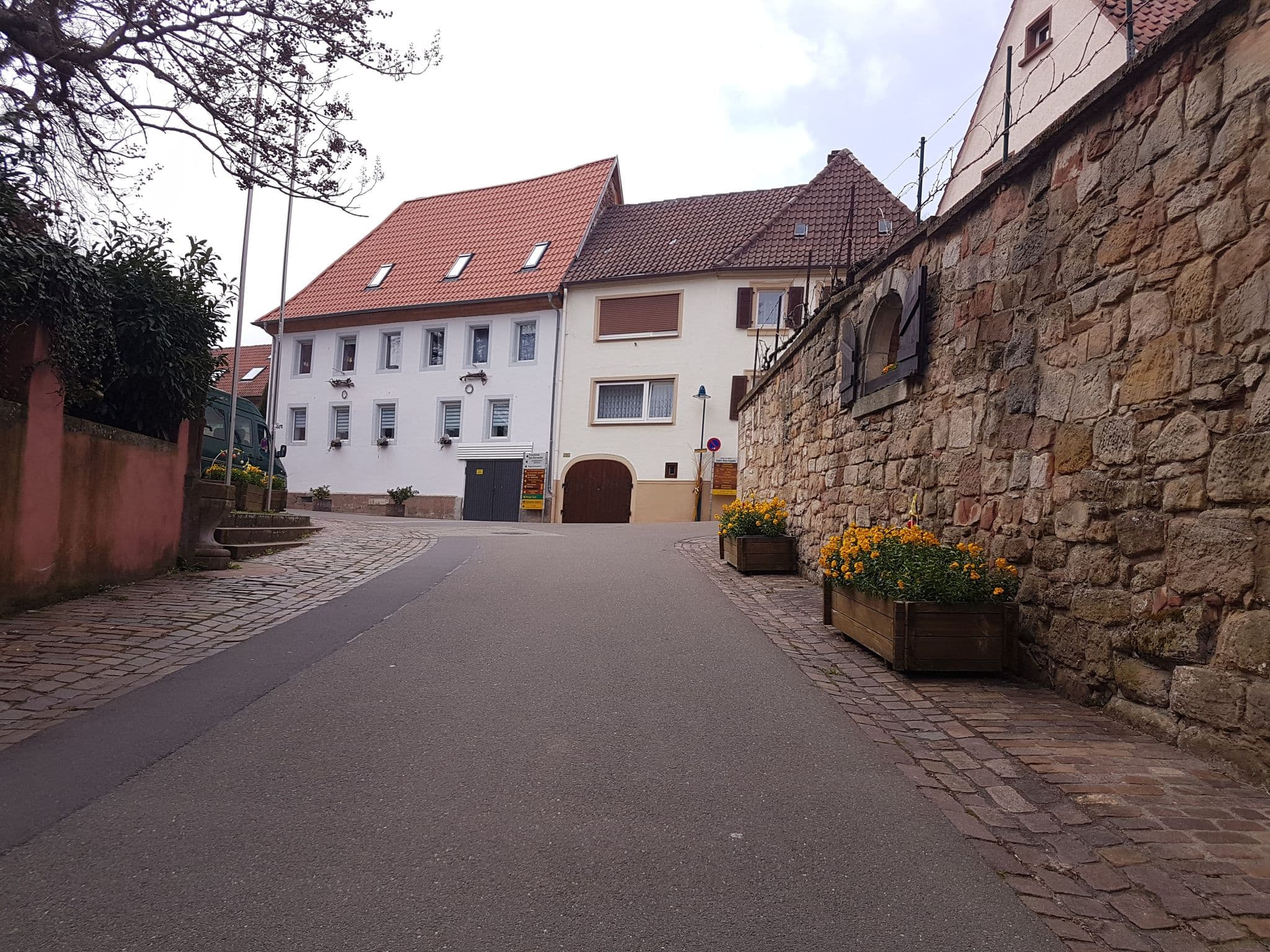 Street view near Landhotel Herrenhaus Barthelemy, Albersweiler — © changchun1 (CC BY-SA · Mapillary)