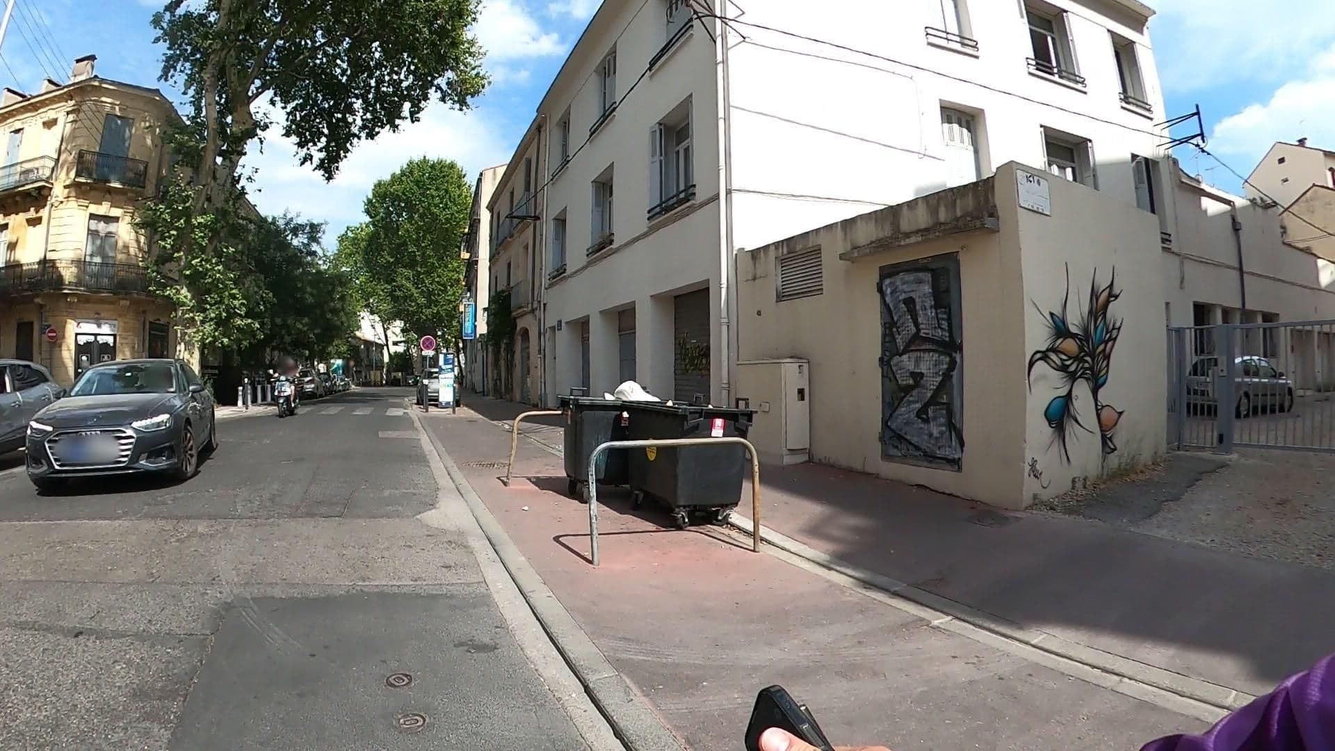 Street view near Eurociel, Montpellier — © nicovargas (CC BY-SA · Mapillary)
