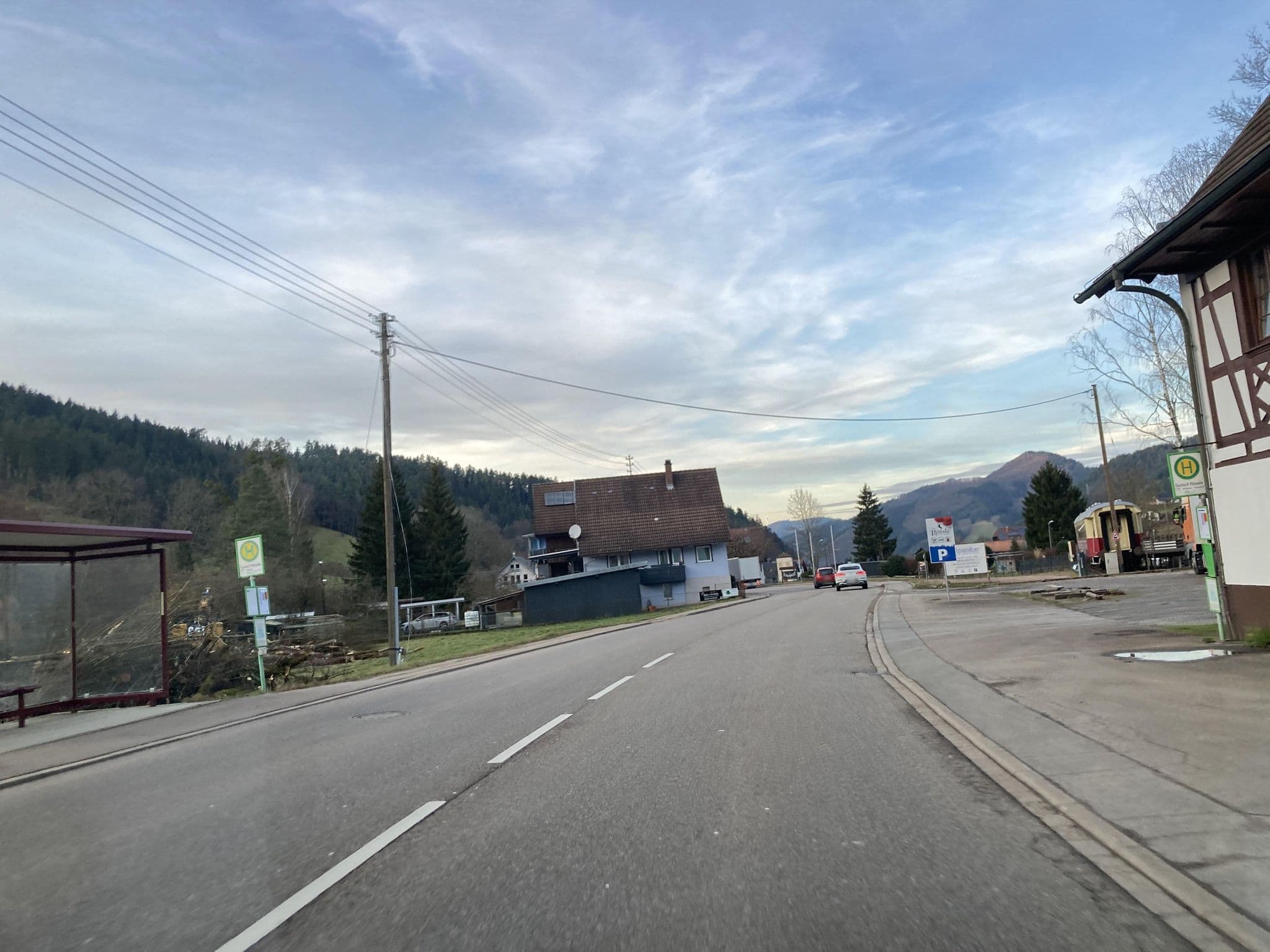 Street view near Landgasthof Roessle, Gutach — © tasmaniadevil (CC BY-SA · Mapillary)