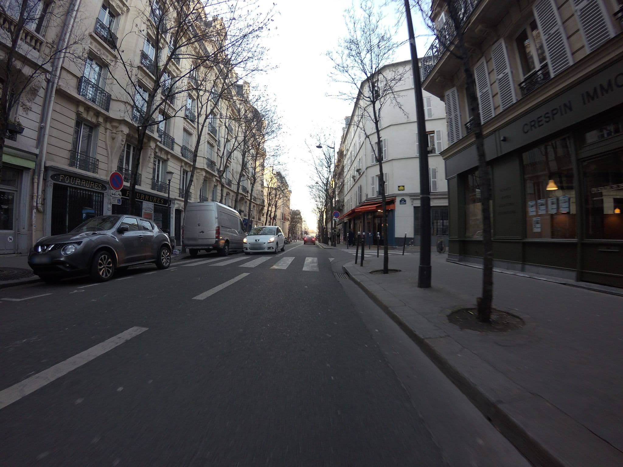 Street view near Hôtel ABC, Paris 17 Batignolles-Monceau — © laurentlouf (CC BY-SA · Mapillary)