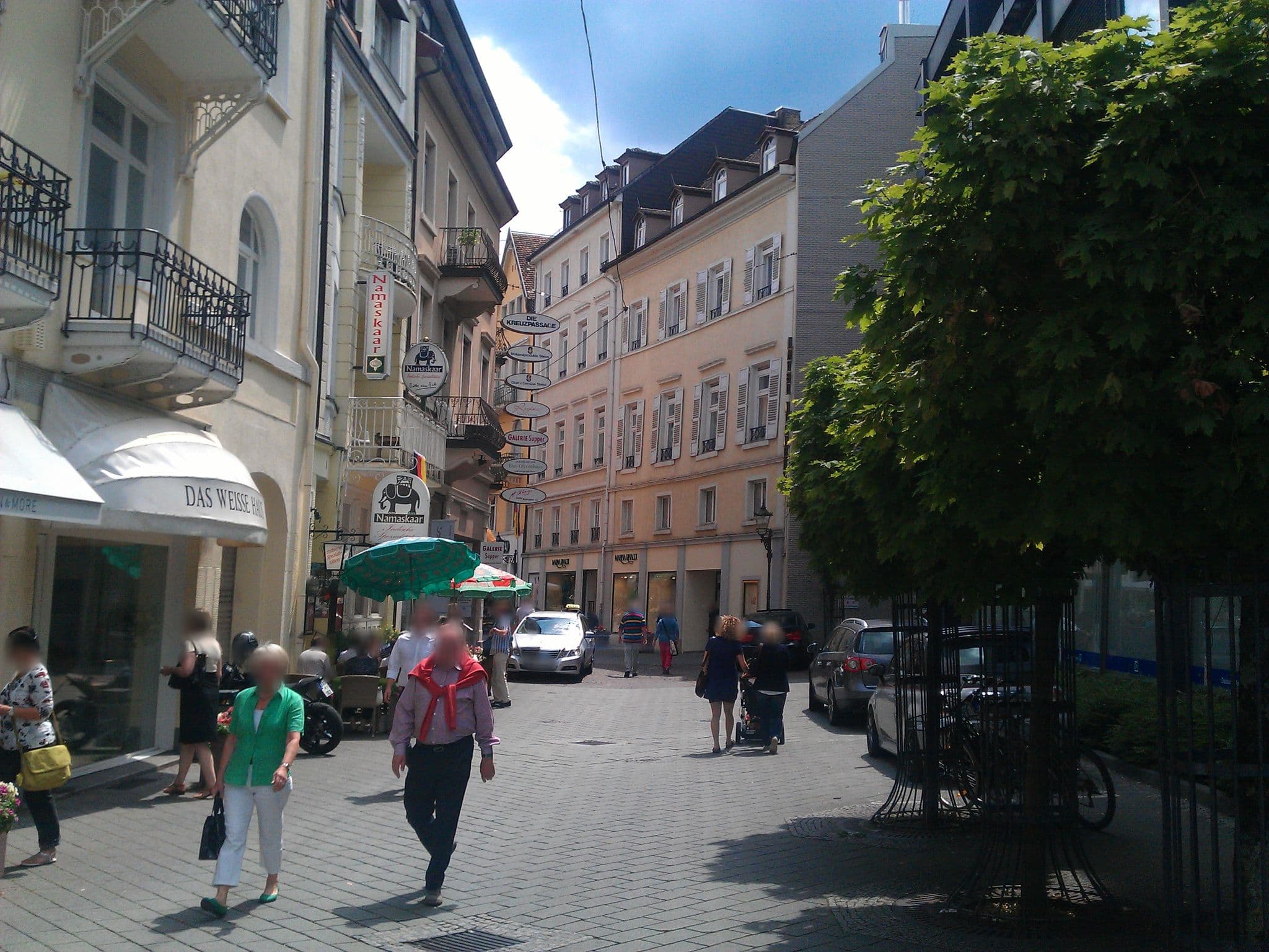 Street view near Downtown Apartments Theatre, Baden-Baden — © zuse (CC BY-SA · Mapillary)