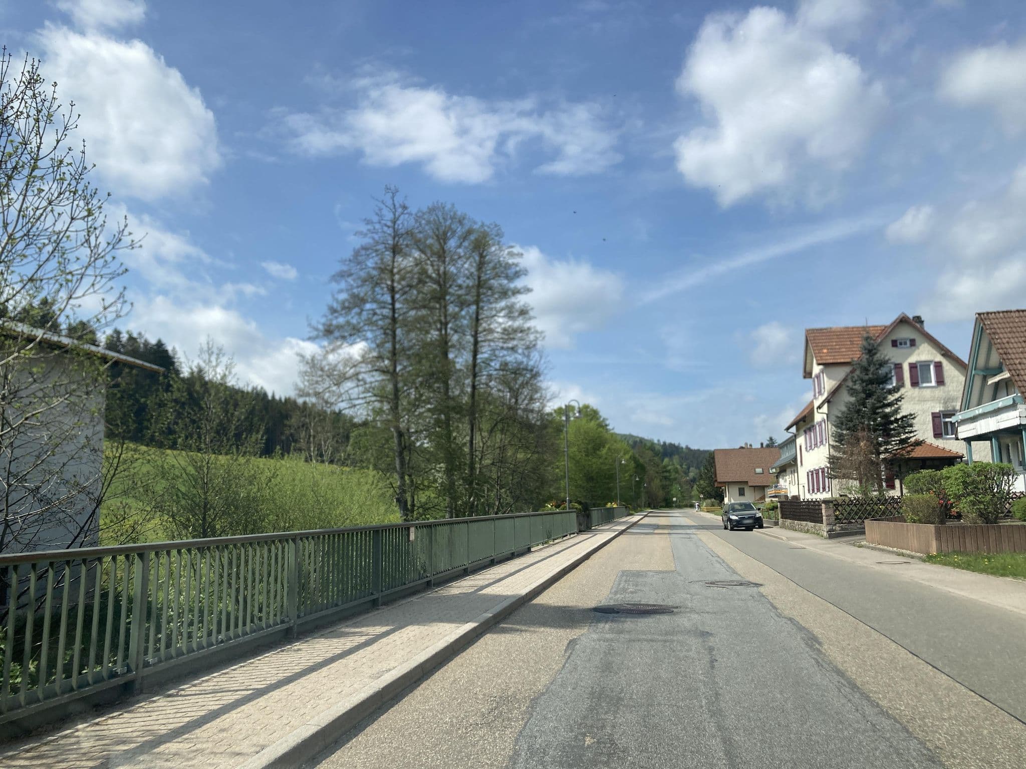 Street view near Haus Angelika, Baiersbronn — © tasmaniadevil (CC BY-SA · Mapillary)