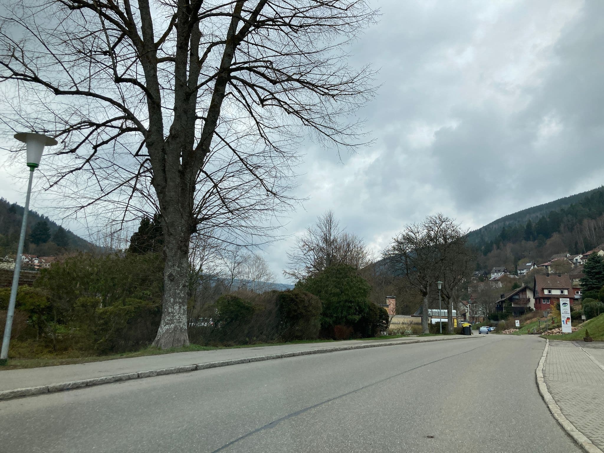 Street view near Apartments Kravchenko, Bad Wildbad — © tasmaniadevil (CC BY-SA · Mapillary)