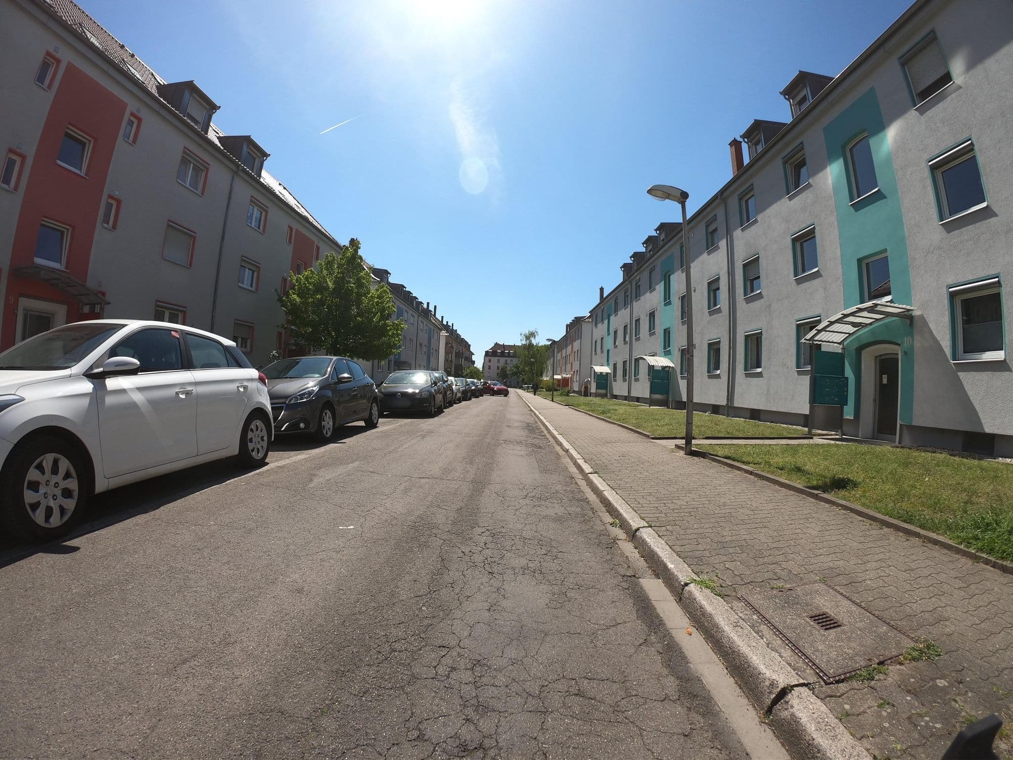 Street view near SEEGER Living Premium West, Karlsruhe — © mathe-hilde (CC BY-SA · Mapillary)