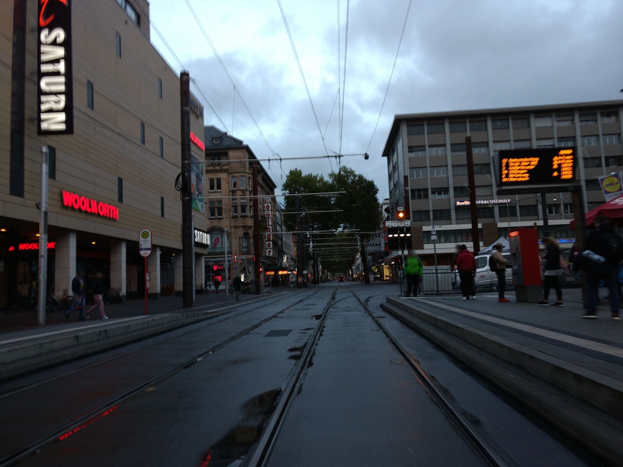 Street view near City Hotel, Karlsruhe — © polyglot (CC BY-SA · Mapillary)