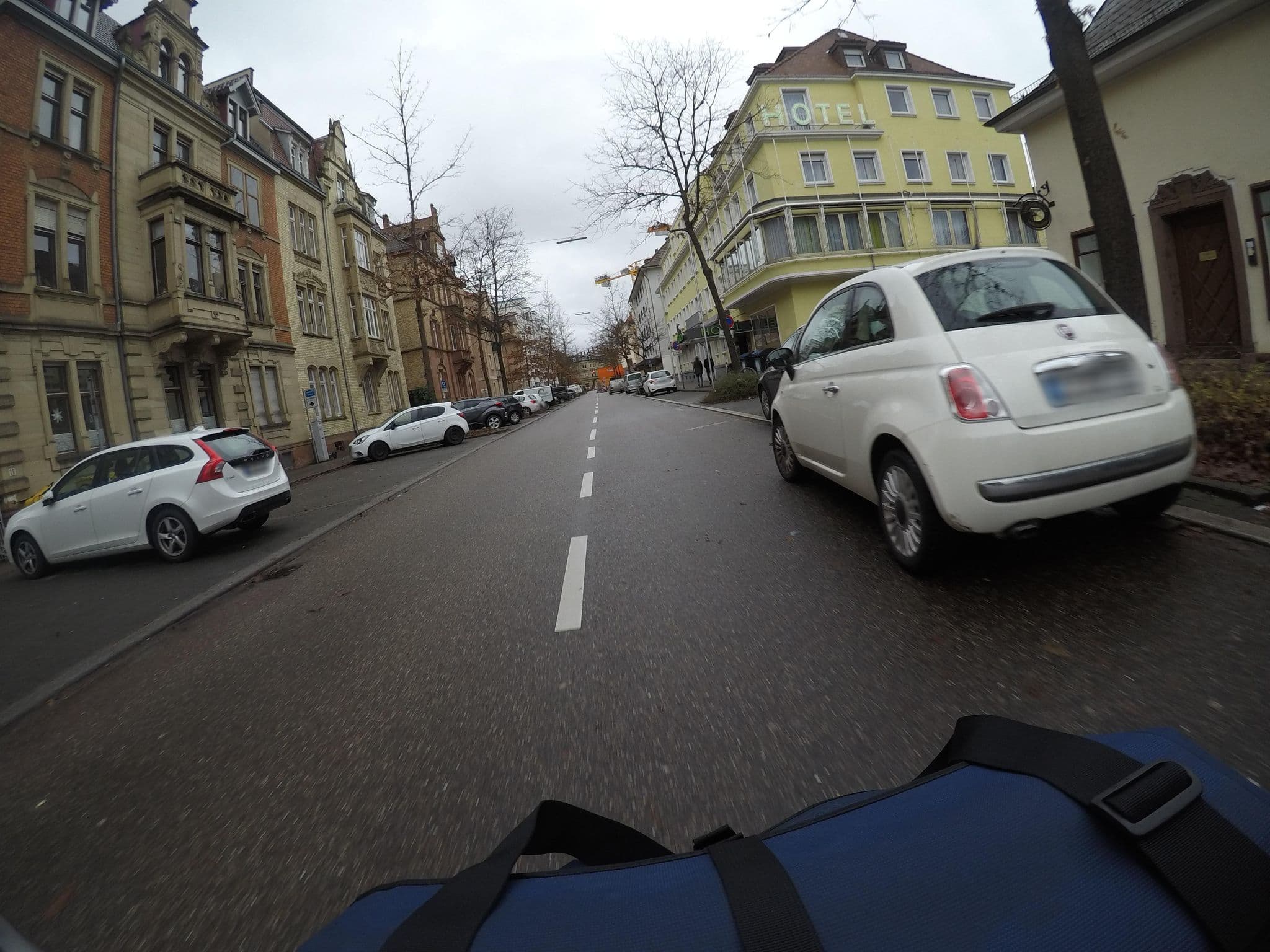 Street view near Hotel Eden, Karlsruhe — © mfa (CC BY-SA · Mapillary)