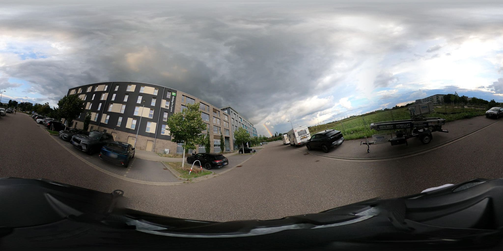 Street view near Holiday Inn Express Karlsruhe - City Park, Karlsruhe — © artemis (CC BY-SA · Mapillary)