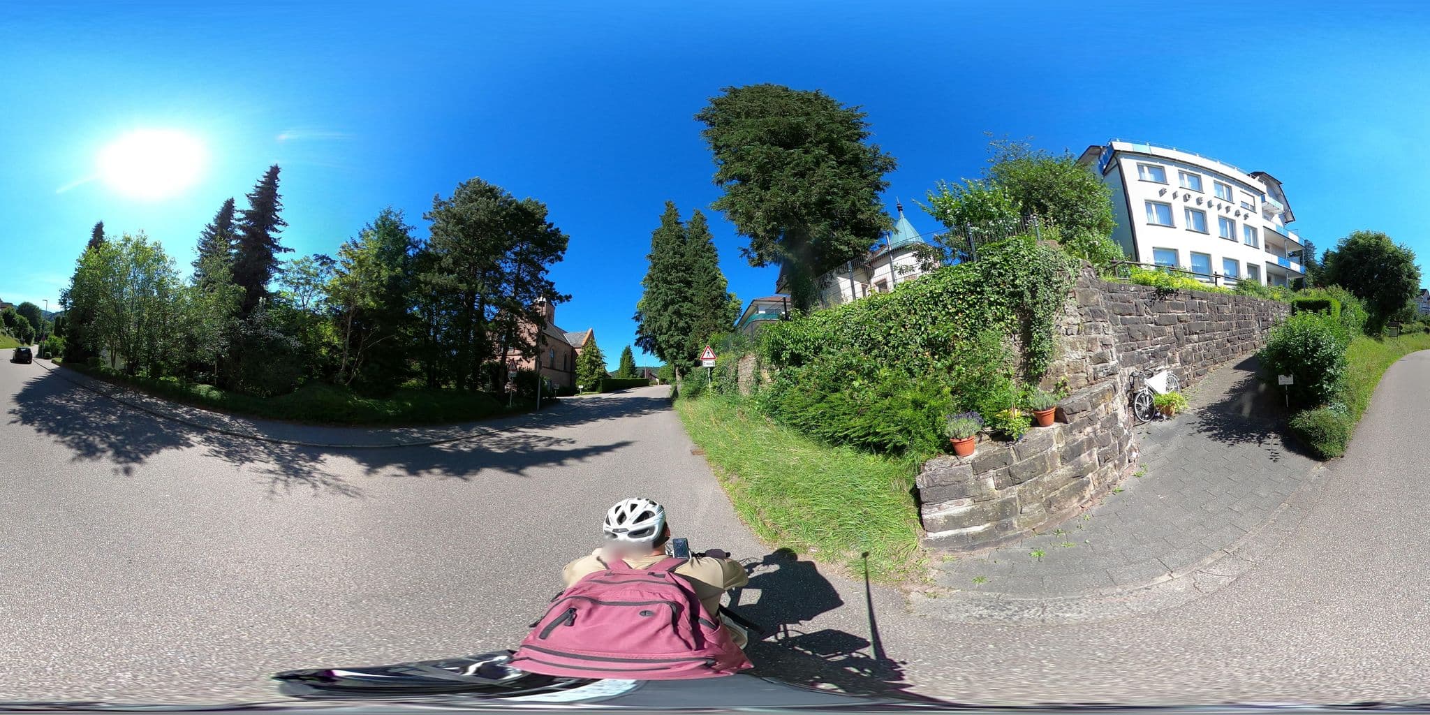 Street view near Hotel Pension Fidelitas, Bad Herrenalb — © Planungsgesellschaft_RV-K (CC BY-SA · Mapillary)