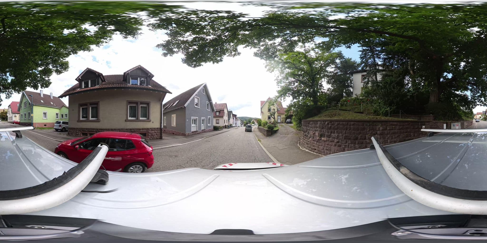 Street view near Boardinghouse Waldbronn, Ettlingen — © tasmaniadevil (CC BY-SA · Mapillary)