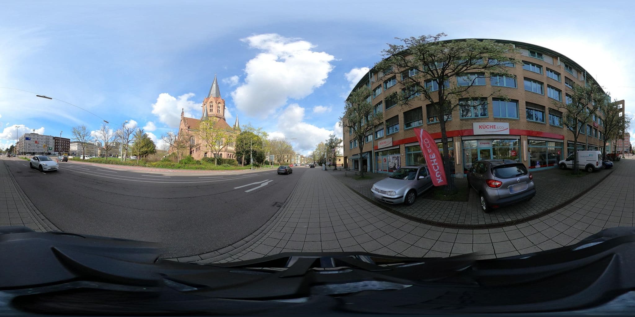 Street view near Forschungszentrum Karlsruhe GmbH, Karlsruhe — © artemis (CC BY-SA · Mapillary)