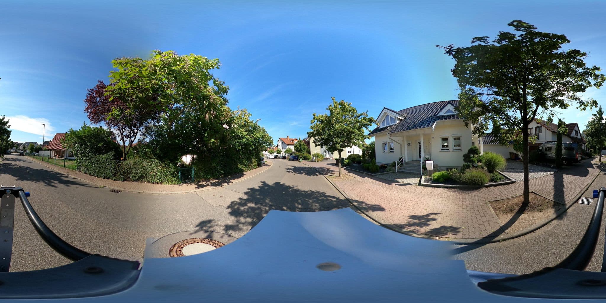 Street view near Ferienwohnung-hockenheim, Hockenheim — © wegavision (CC BY-SA · Mapillary)