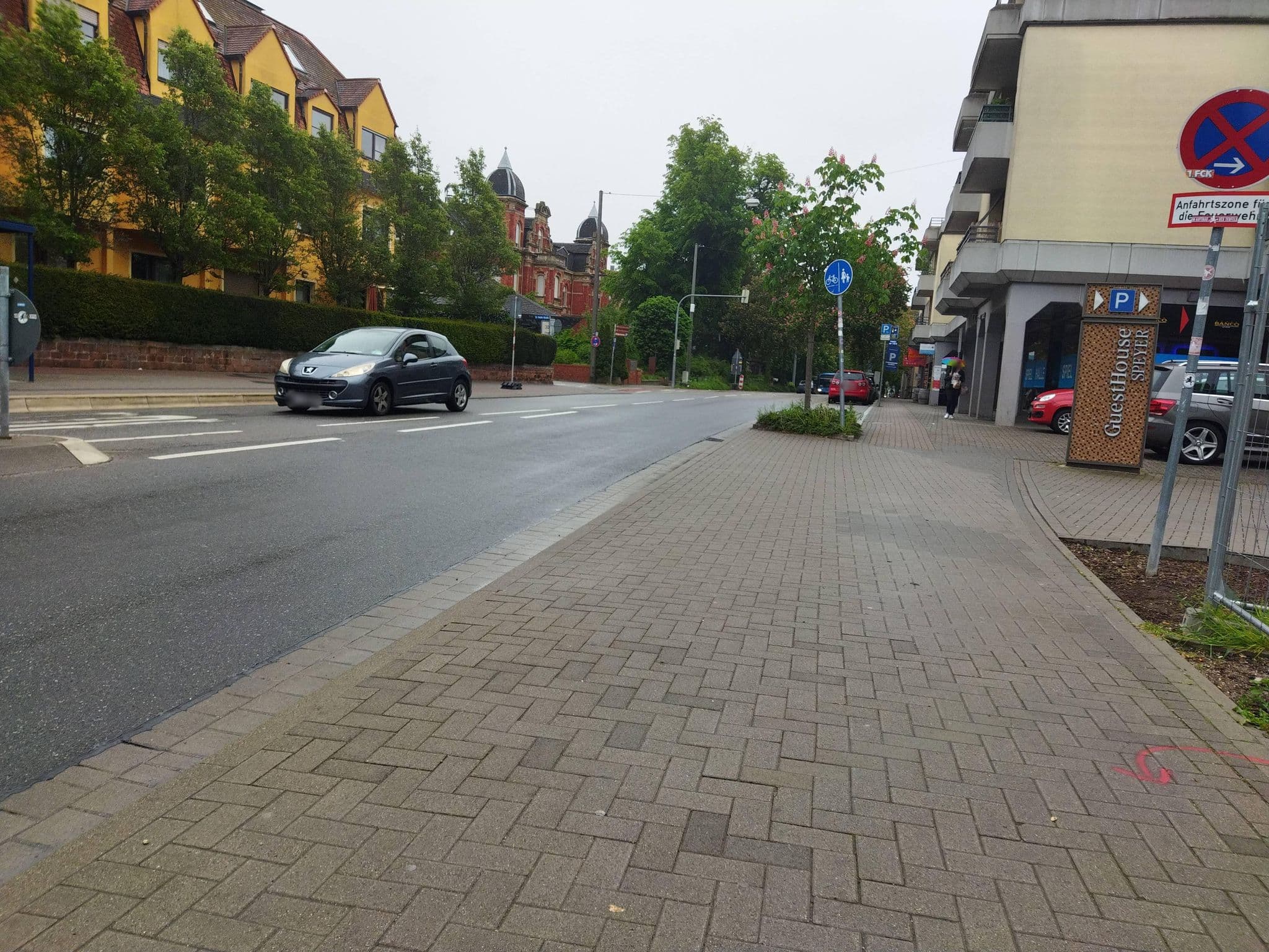 Street view near Guesthouse Speyer, Speyer — © changchun1 (CC BY-SA · Mapillary)