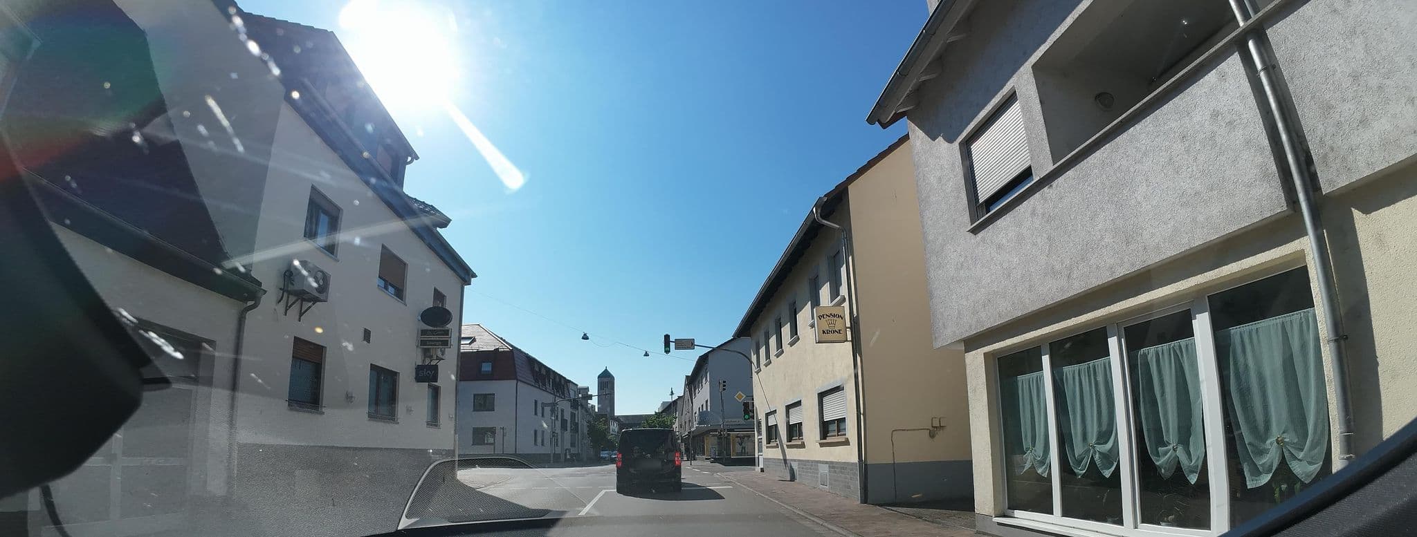 Street view near Pension Krone Fam. Lull, Hockenheim — © teddy73 (CC BY-SA · Mapillary)