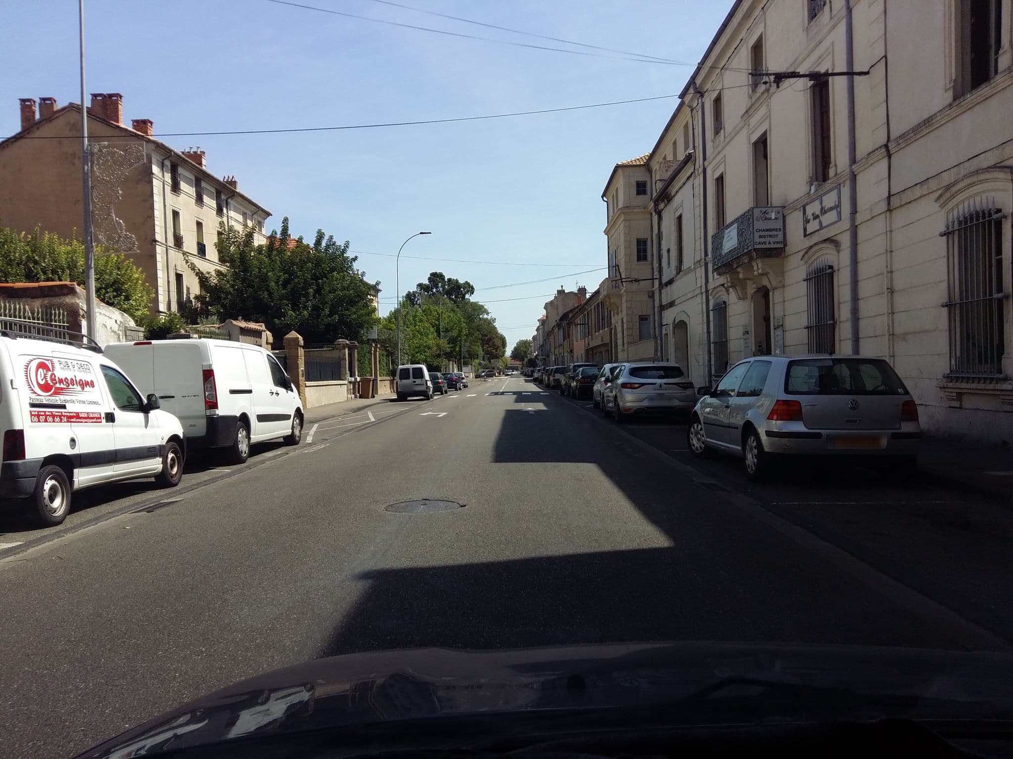 Street view near Maison Ciara, Orange — © zimmy (CC BY-SA · Mapillary)