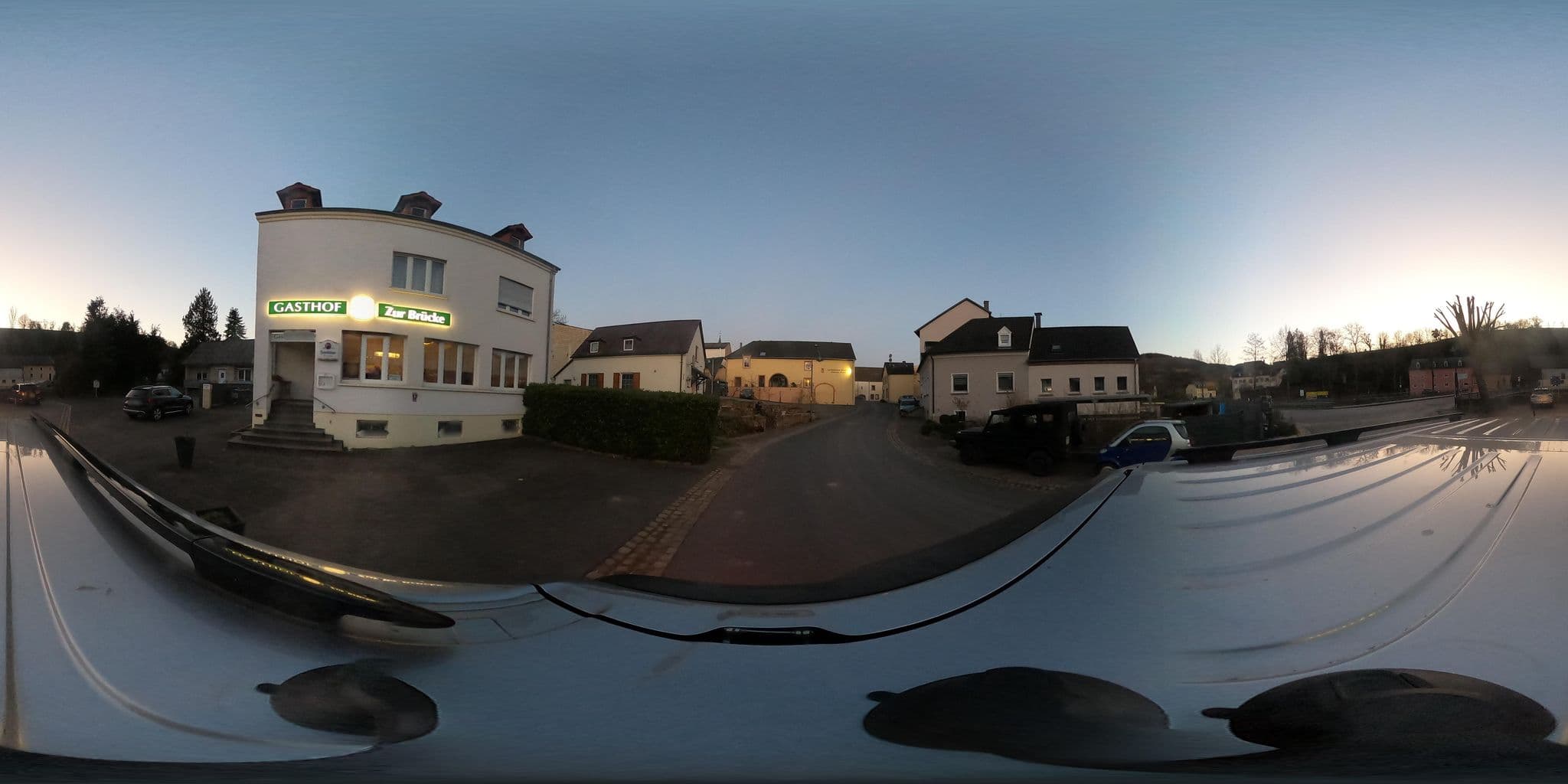 Street view near Gasthof Noehl Zur Brücke, Bettingen — © Mobilitaetswerk (CC BY-SA · Mapillary)