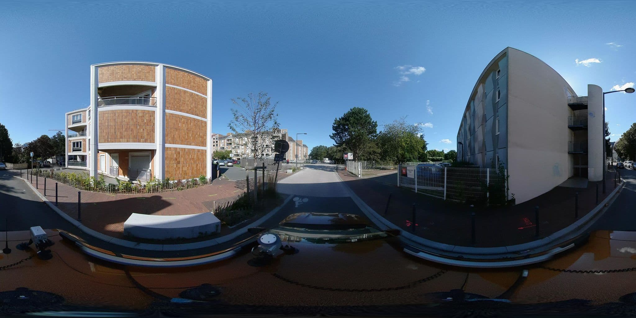 Street view near Ibis Lille Villeneuve-d'Ascq Grand Stade, Lezennes — © meldig (CC BY-SA · Mapillary)