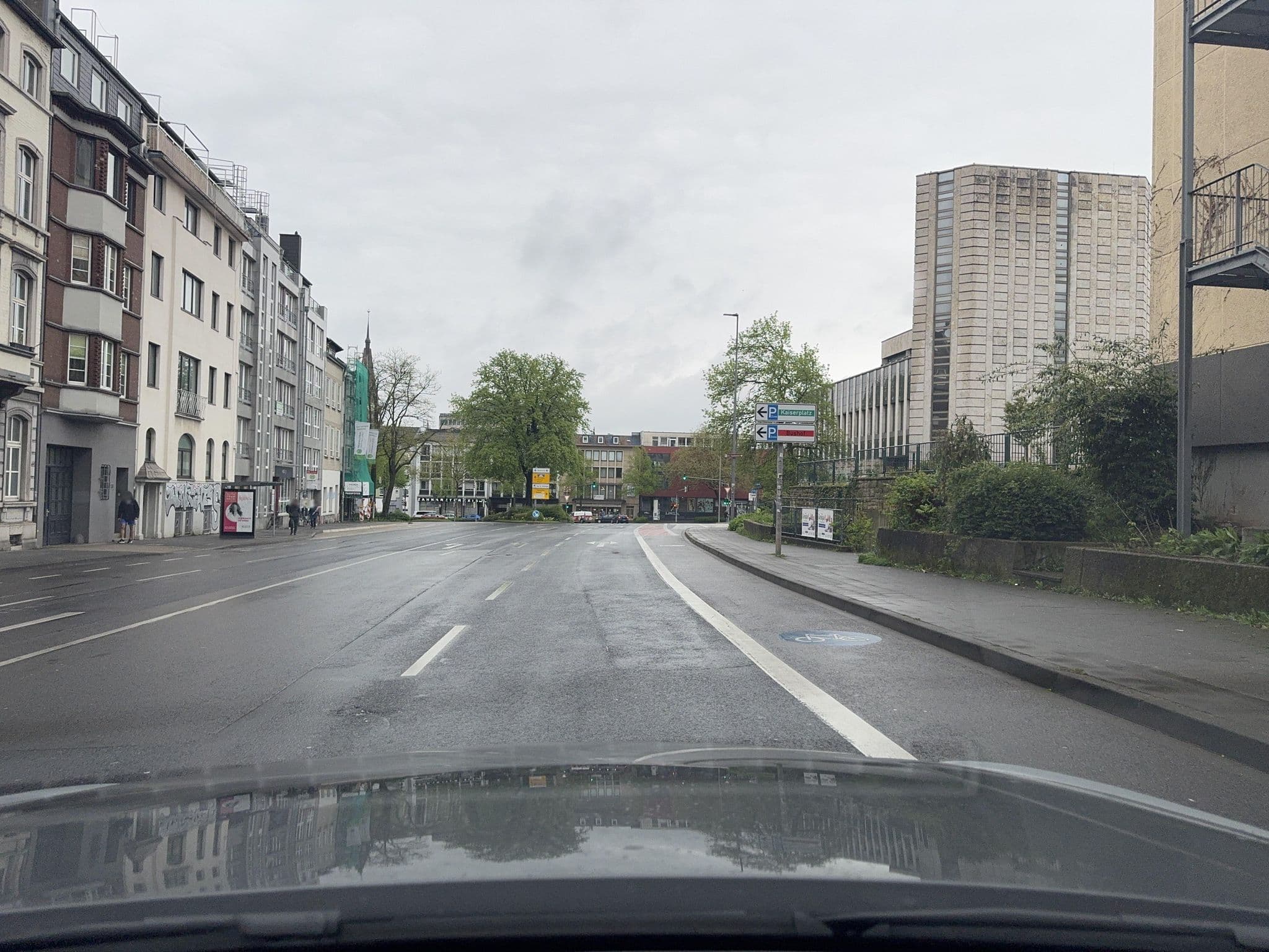 Street view near A&O Hostel Aachen, Aachen — © endradon (CC BY-SA · Mapillary)