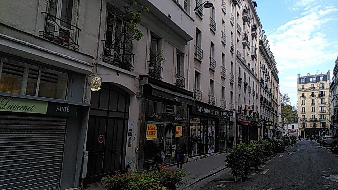 Street view near Hôtel Aviatic, Paris 14 Observatoire — © britze (CC BY-SA · Mapillary)