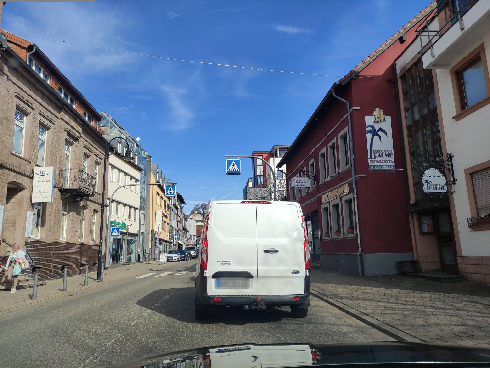 Street view near Dom Hotel Prinz, Sankt Wendel — © teddy73 (CC BY-SA · Mapillary)