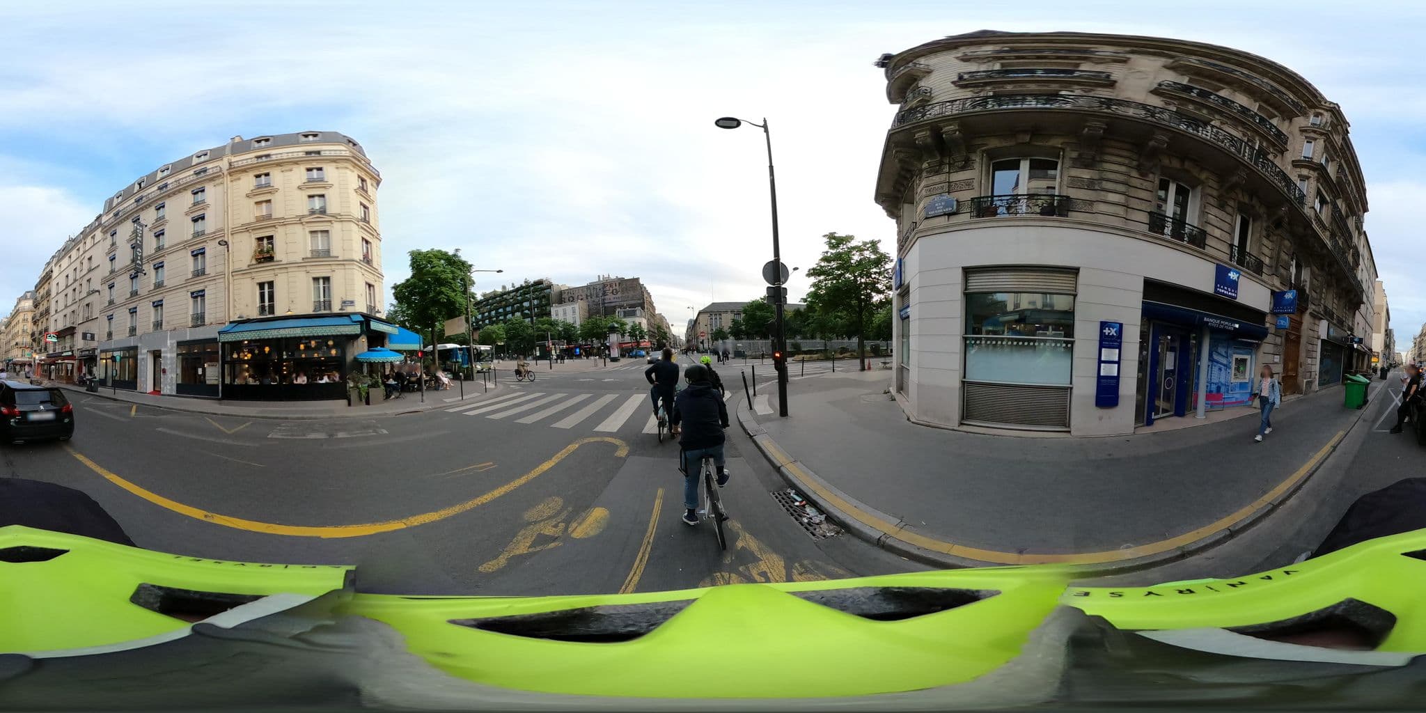 Street view near Avia Saphir Montparnasse, Paris 15 Vaugirard — © Stefdegreef (CC BY-SA · Mapillary)