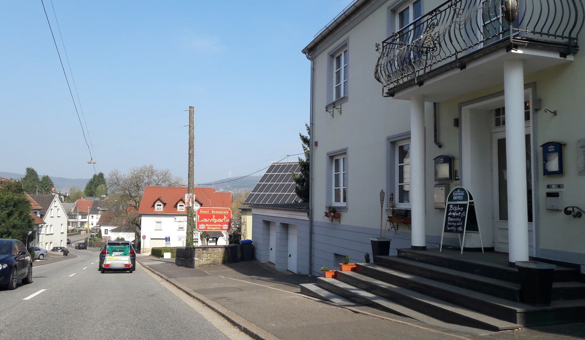 Street view near Landpartie die Brasserie, Oberthal — © teddy73 (CC BY-SA · Mapillary)
