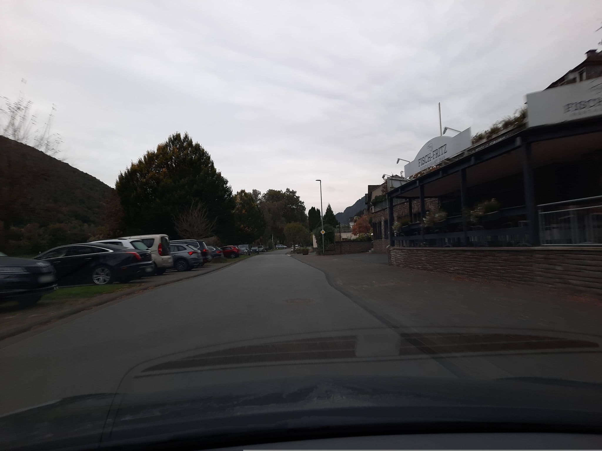 Street view near Hotel Fritz & Restaurant Fisch Fritz, Bruttig-Fankel — © Lowiekse (CC BY-SA · Mapillary)