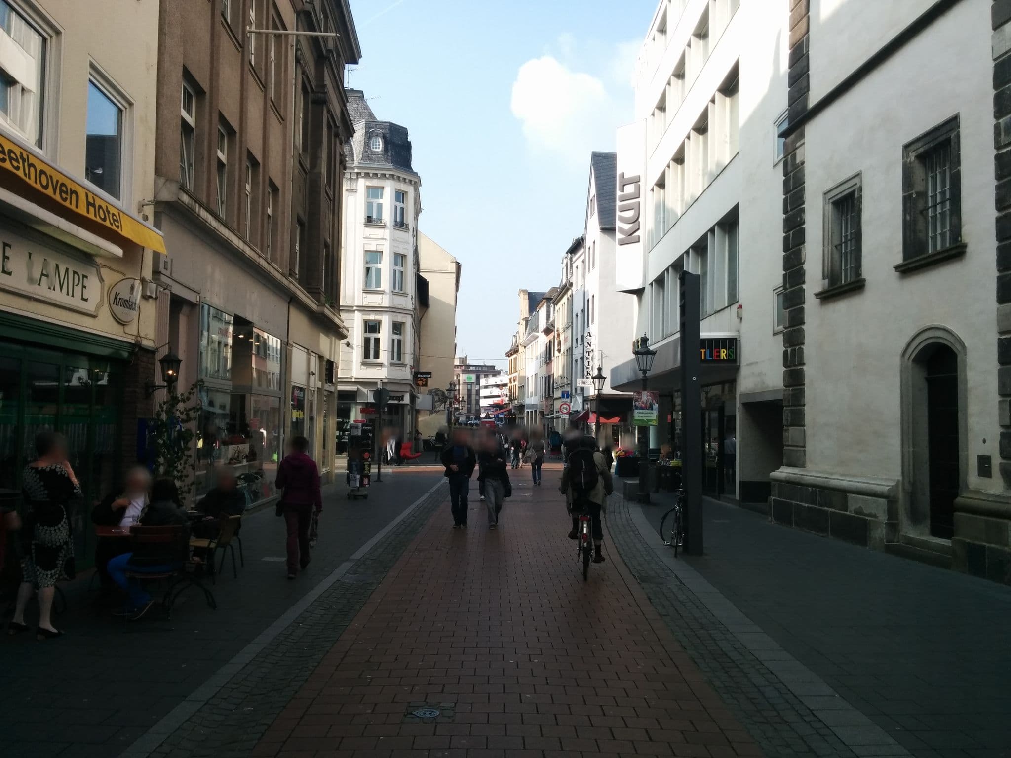 Street view near Beethofenhotel, Bonn, Bonn — © klaus (CC BY-SA · Mapillary)
