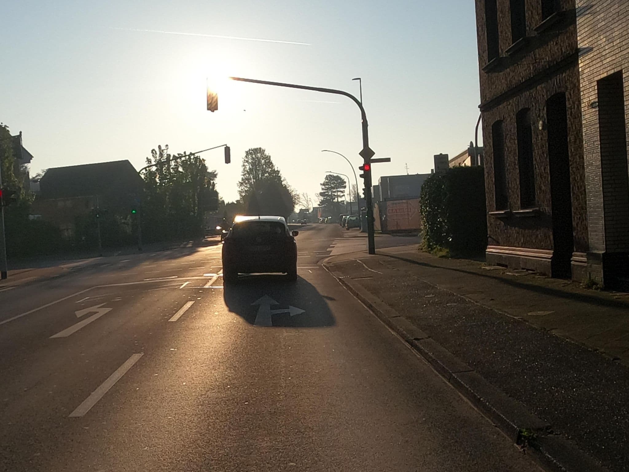 Street view near Gästehaus Mönchengladbach, Korschenbroich — © dasbrin (CC BY-SA · Mapillary)
