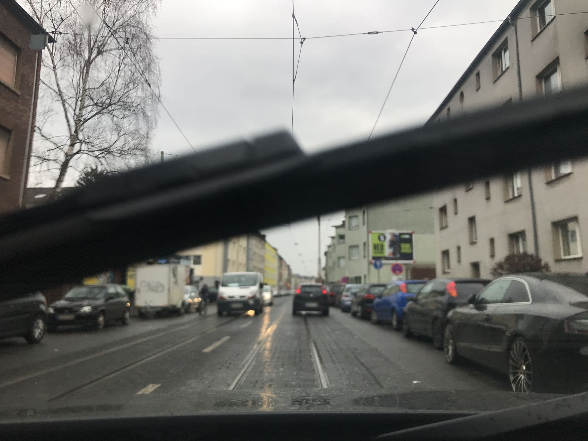 Street view near B&B Hotel Krefeld, Krefeld — © saschahaberkorn (CC BY-SA · Mapillary)