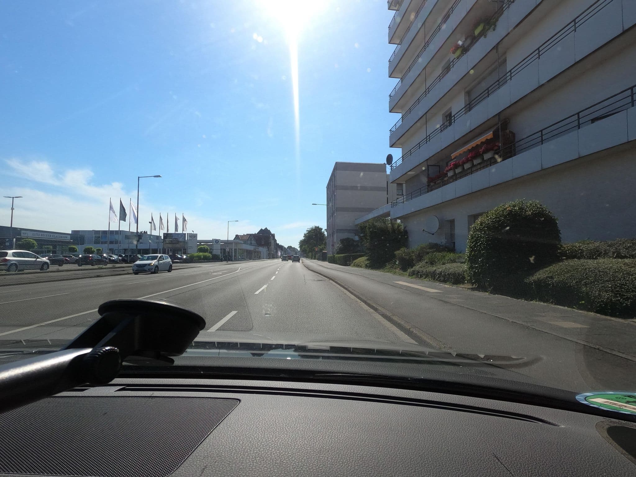 Street view near Garden Hotel, Bockum — © saschahaberkorn (CC BY-SA · Mapillary)