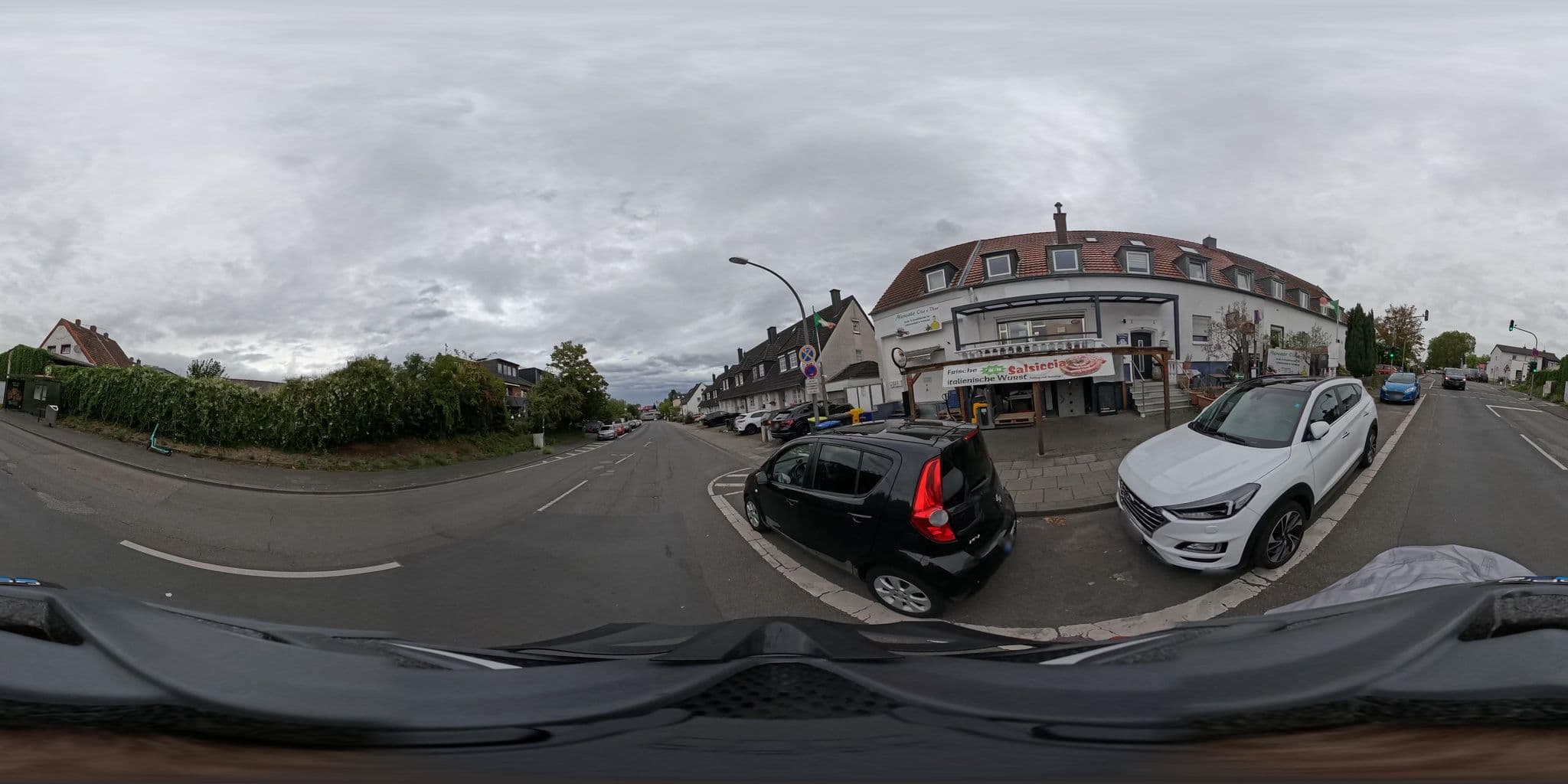 Street view near Apartment Vogelsang, Ossendorf — © popball (CC BY-SA · Mapillary)