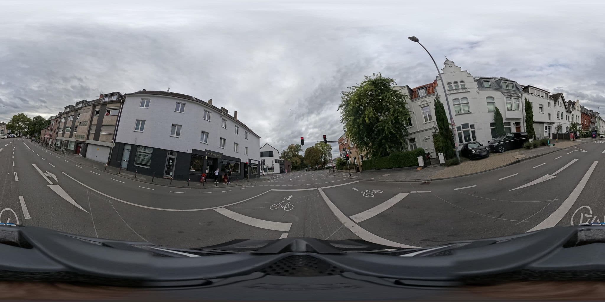 Street view near A&O Bleibe GmbH, Ossendorf — © popball (CC BY-SA · Mapillary)