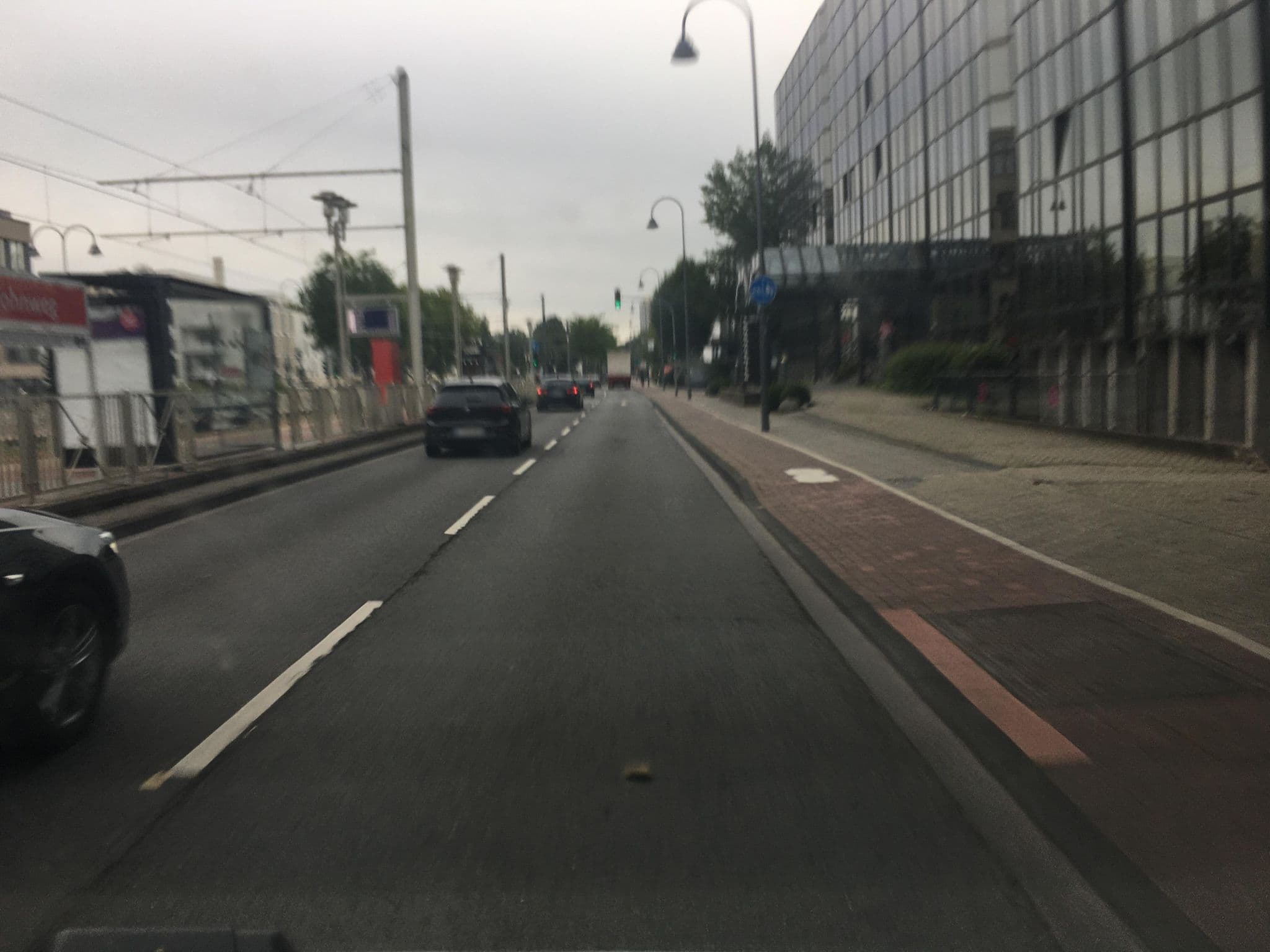 Street view near Dorint Hotel Schweizerhof Berlin, Frechen — © raymond (CC BY-SA · Mapillary)