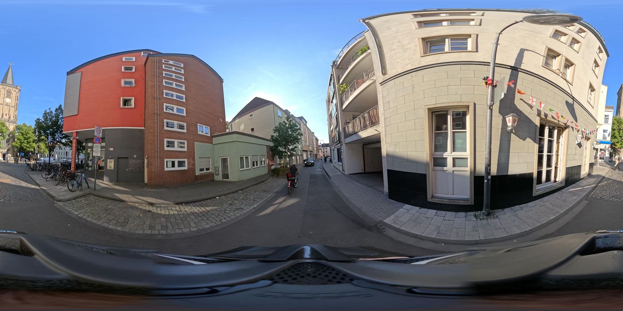 Street view near Guesthouse cgn, Neustadt/Süd — © popball (CC BY-SA · Mapillary)