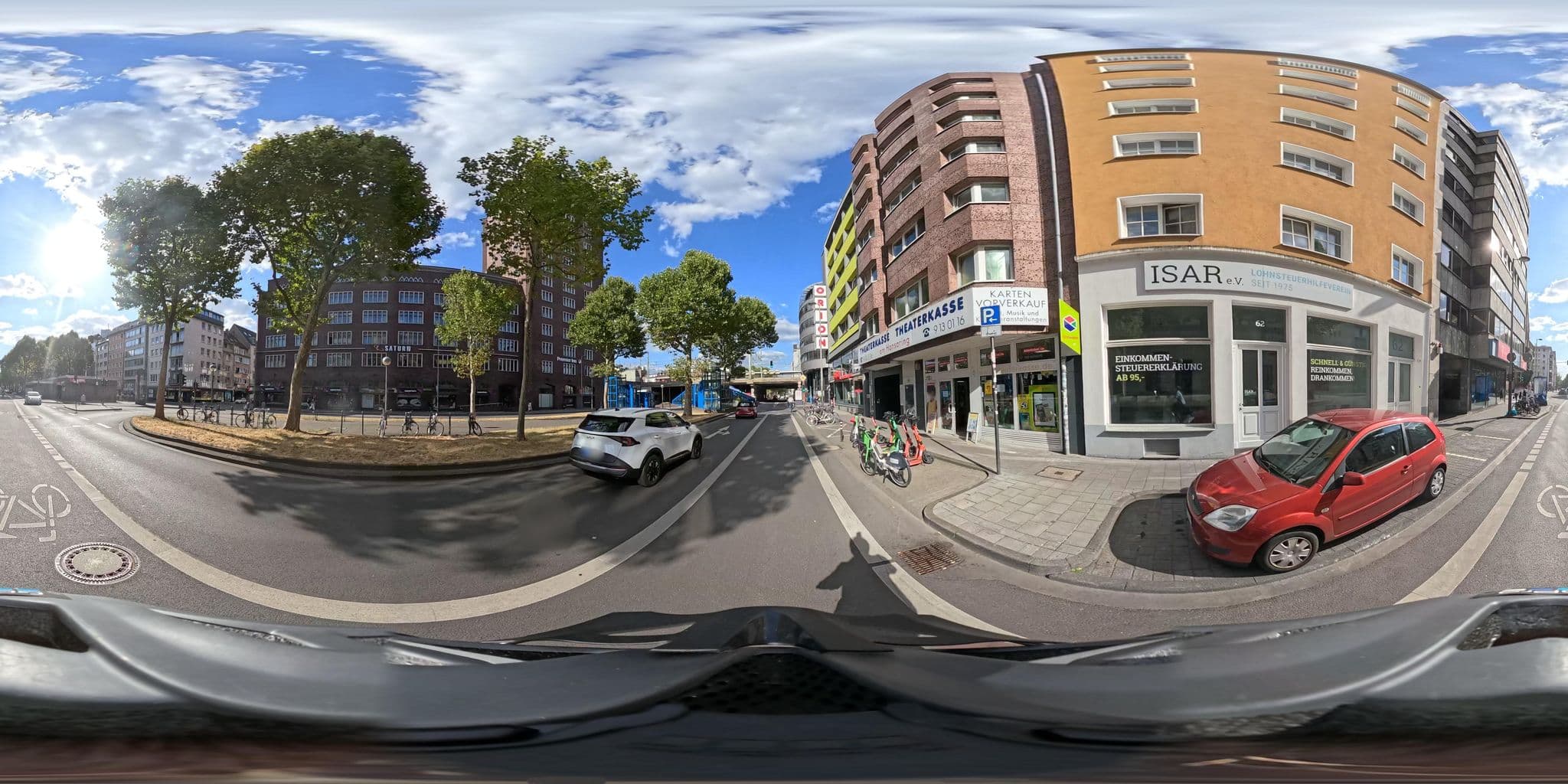 Street view near AZIMUT Hotel Cologne City Center, Neustadt/Nord — © popball (CC BY-SA · Mapillary)